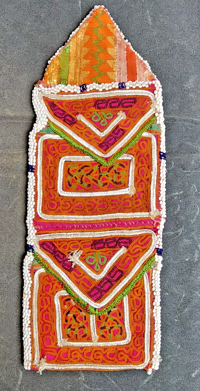 Kuchi Embroidered Pouch Wallet Afghan Handmade Beaded Rectangles